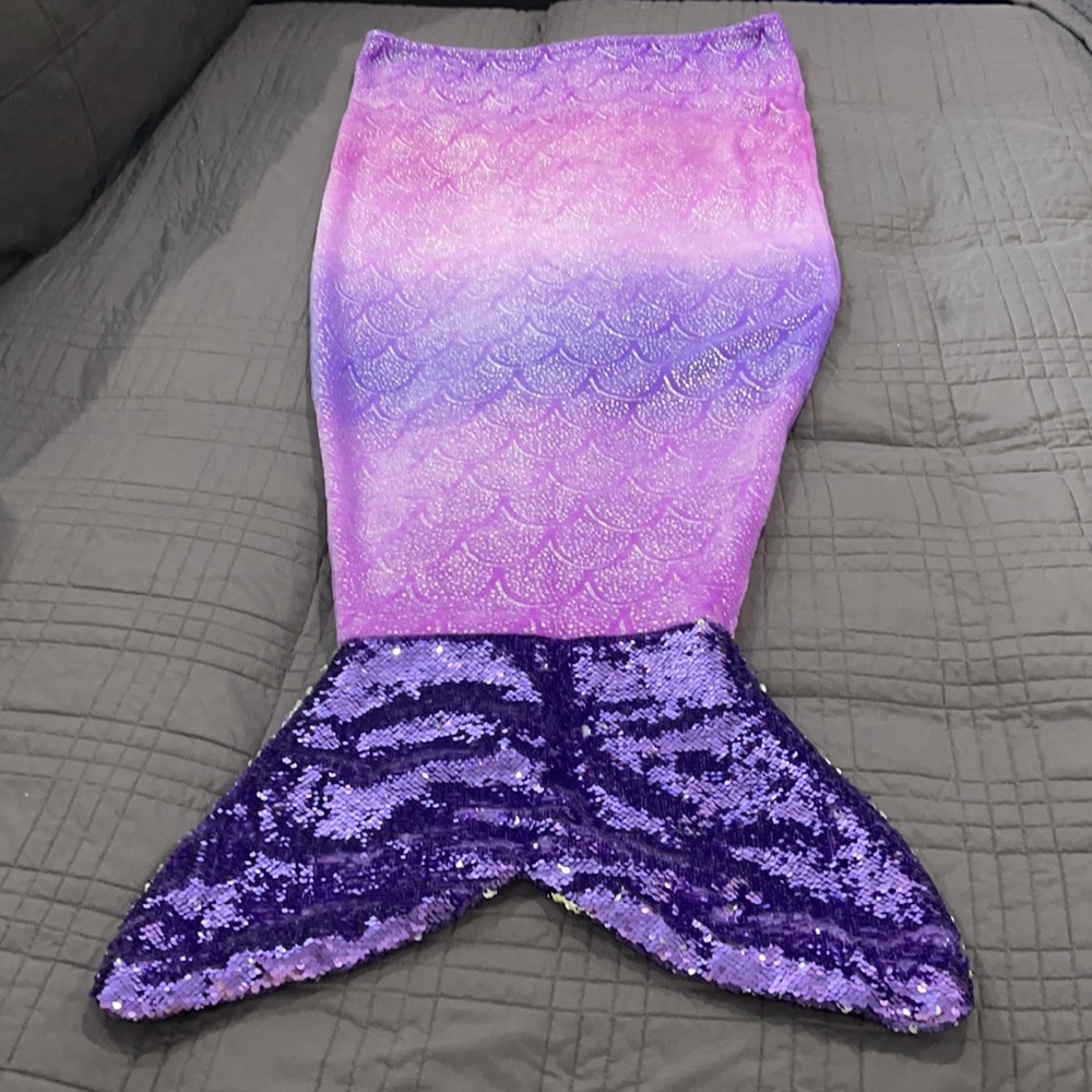 Mermaid tail sack